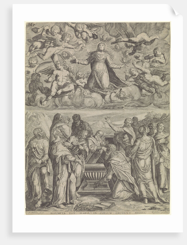 Assumption of Mary by Claes Jansz. Visscher II