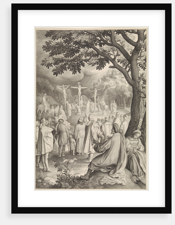 Christ on the cross by Pieter Schenk I