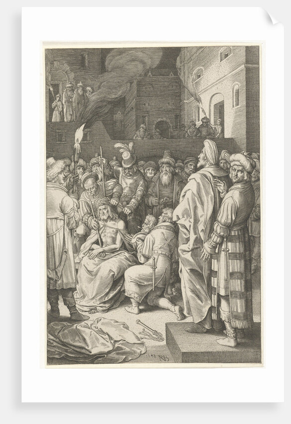 Crowning with Thorns of Christ by Nicolaes de Bruyn