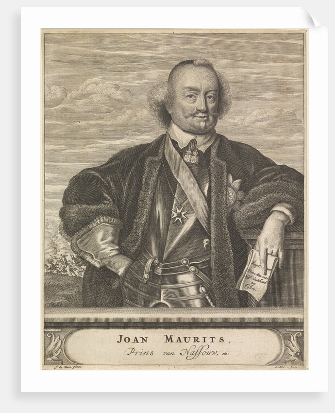 Portrait of Johan Maurits, Count of Nassau-Siegen by Christiaan Hagen