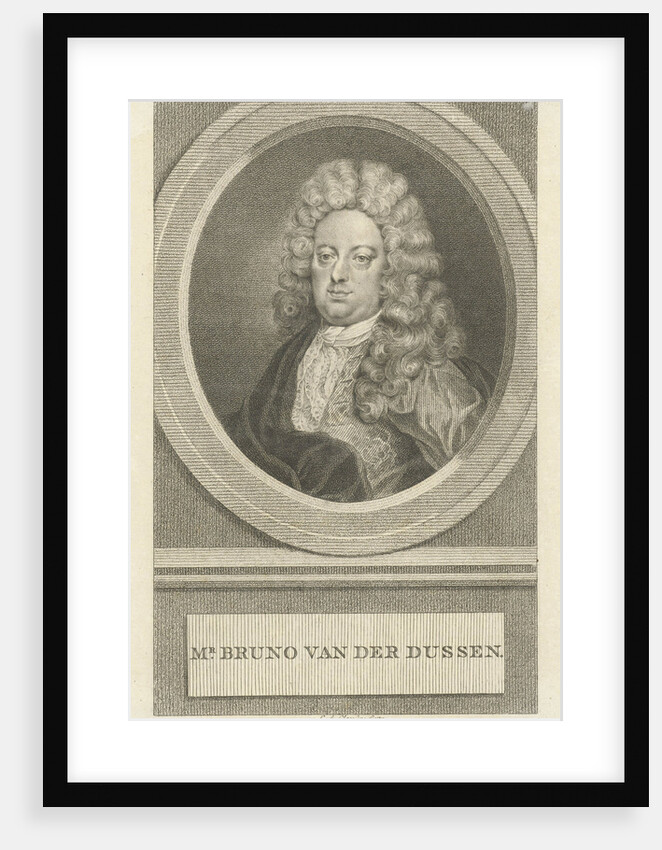 Portrait of Bruno van der Dussen by Lambertus Antonius Claessens