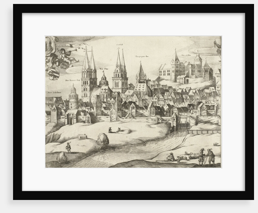 View of Nuremberg, Germany by Nicolaes Visscher I