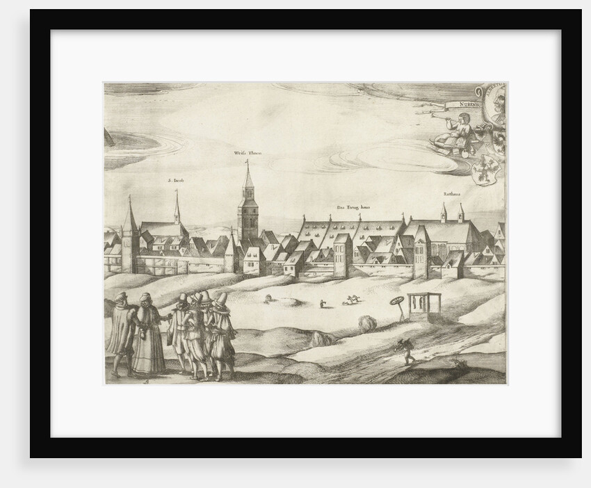Nuremberg, Germany, sheet 2 by Nicolaes Visscher I