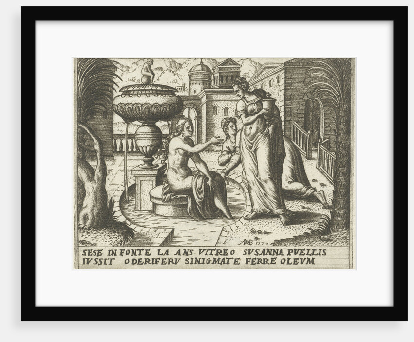 Susanna Bathing by Abraham de Bruyn