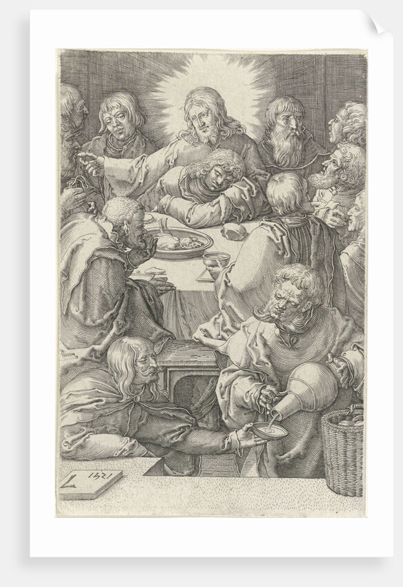 Last Supper by Jan Harmensz. Muller