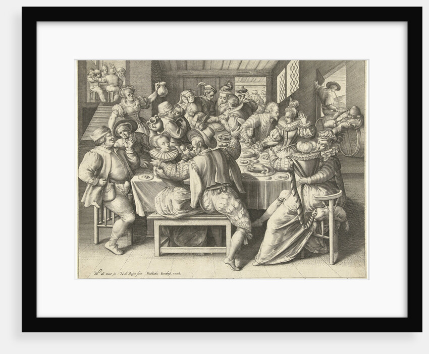 A house full of party noise by Robert de Baudous