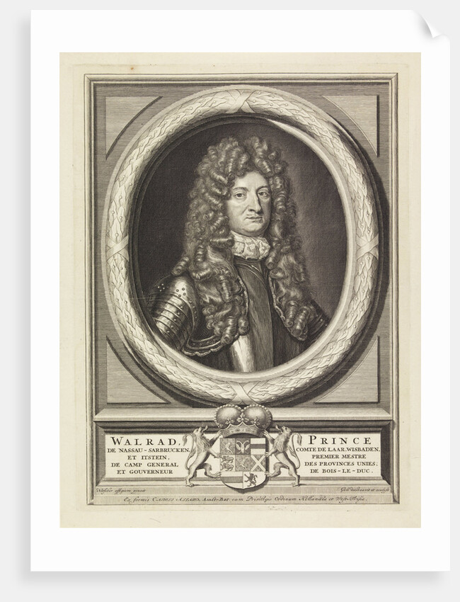 Portrait of Wolrat of Nassau-Usingen by Jacob Gole