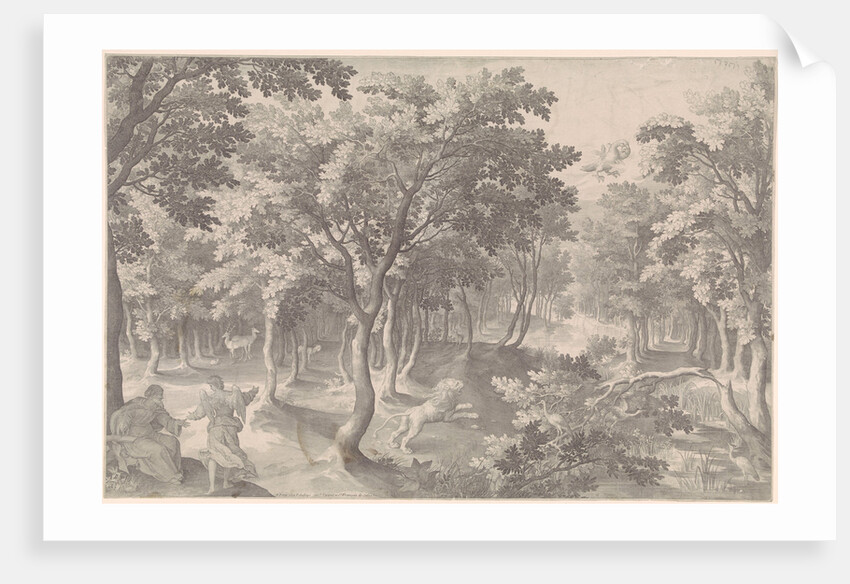 Fifth vision of Ezra by Pierre Gallays Nicolaes de Bruyn