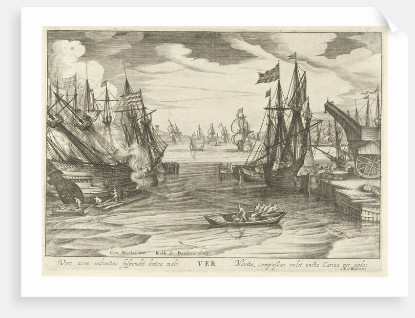 Spring by Nicolaas Jansz. van Wassenaar