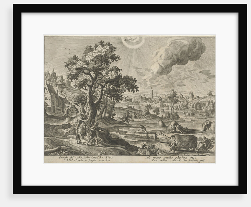 Summer by Justus Sadeler