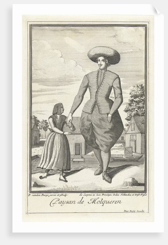 Molkwerum The Netherlands, farmer by Pieter van den Berge