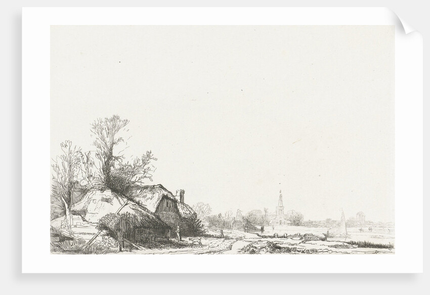 Copy of a print by Rembrandt by William Young Ottley