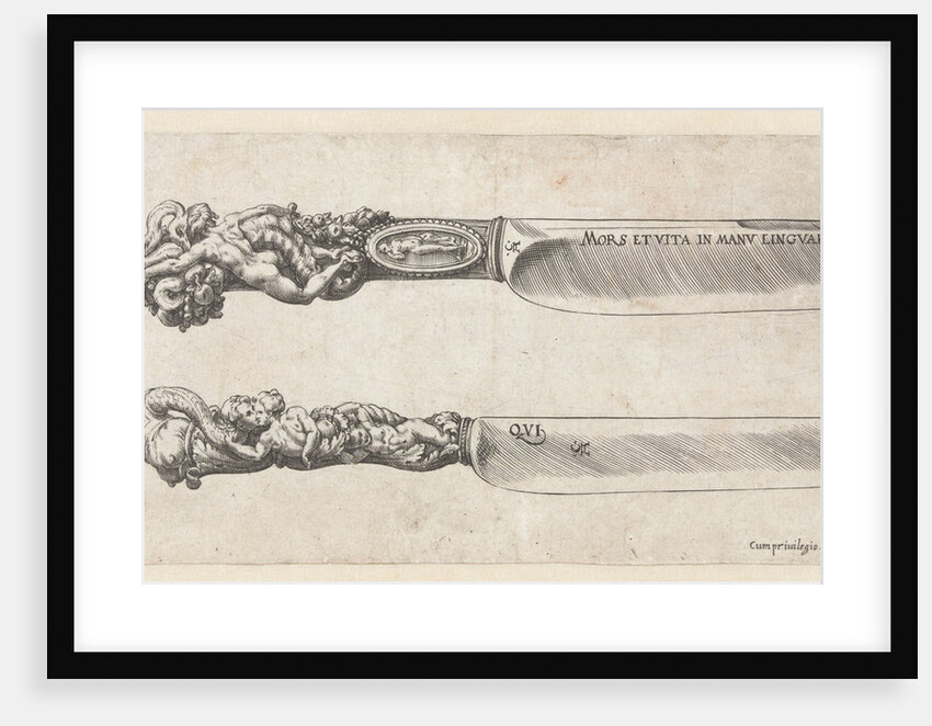 Two knives by Anonymous