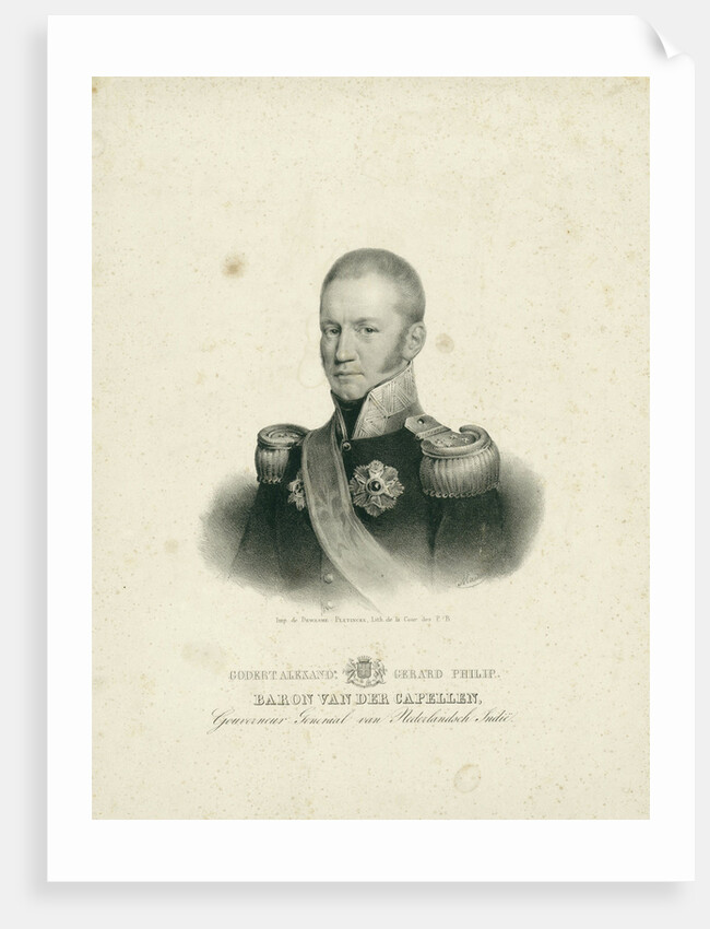 Portrait of Baron G.A.G.Ph van der Capellen by Dewasme-Plétinckx