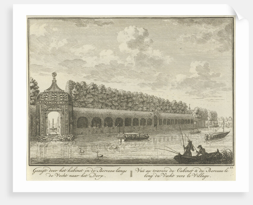 Berceau in the garden of House ter Meer in Maarssen by Hendrik de Leth