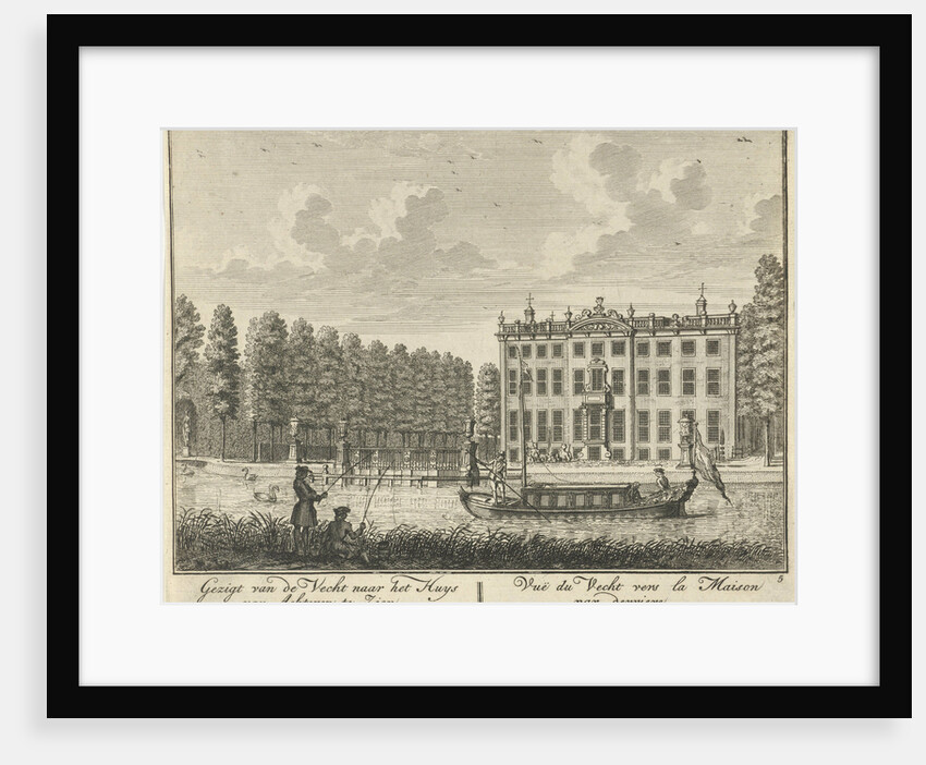 Rear of House ter Meer Maarssen by Hendrik de Leth