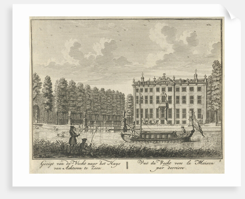 Rear of House ter Meer Maarssen by Hendrik de Leth