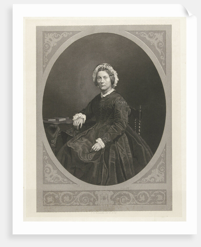 Portrait of Emma Boissevain by Friedrich Wilhelm Burmeister