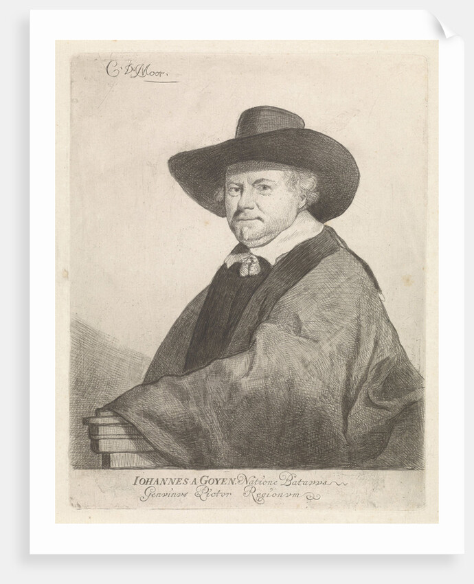 Portrait of Jan van Goyen by Gerard ter Borch II