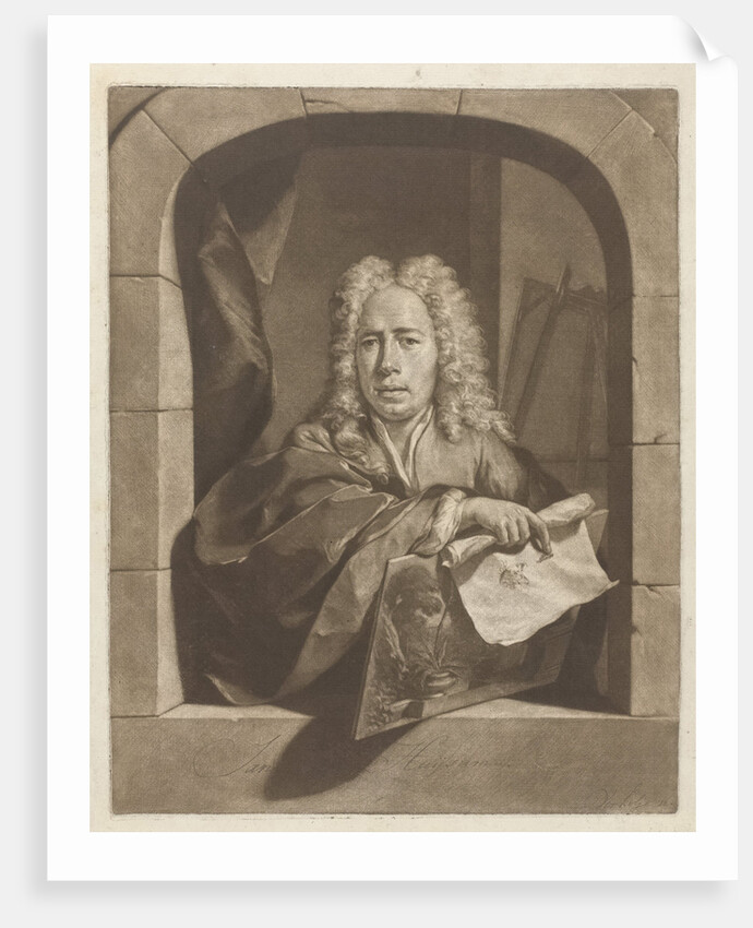 Portrait of Carel Borchaert Voet by Nicolaas Verkolje