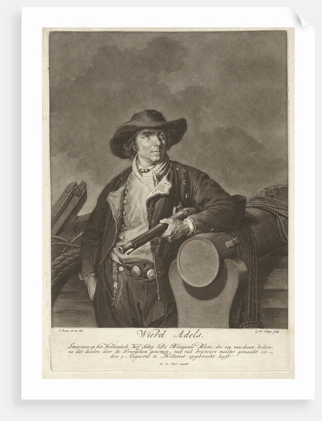 Portrait of Wiert Adels by Willem Alexander Keel