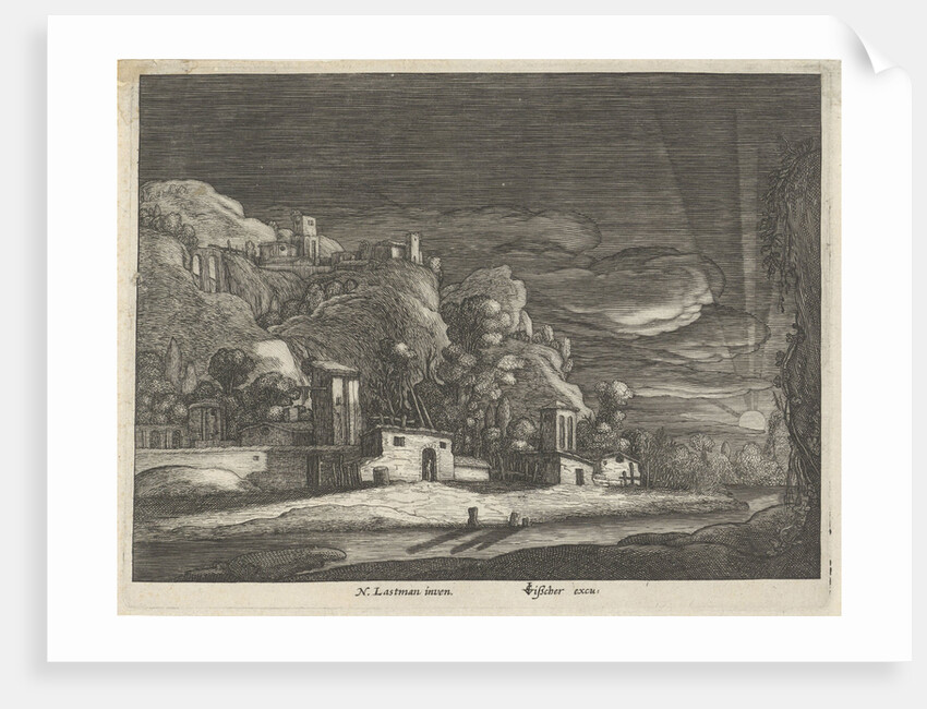 View of Bethany by Claes Jansz. Visscher II