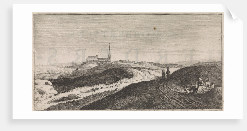 Dunes near Zandvoort by Cornelis Willemsz Blaeu-Laken