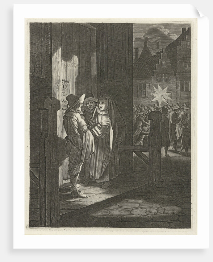 Three kings by Claes Jansz. Visscher II