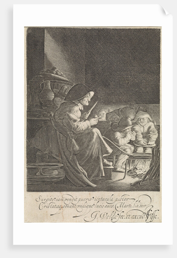 Pancake baker by Claes Jansz. Visscher II