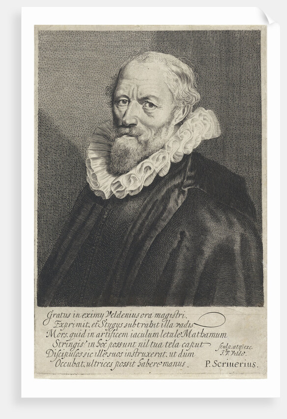 Portrait of Jacob Matham by Petrus Scriverius