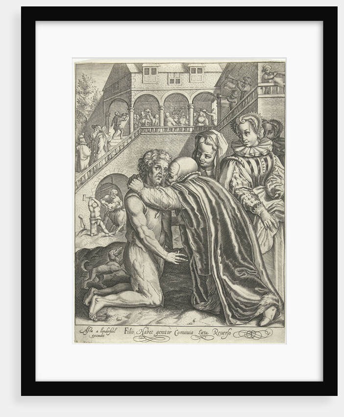 Homecoming of the Prodigal Son by Nicolaes de Bruyn