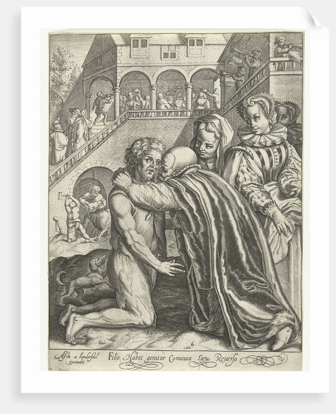 Homecoming of the Prodigal Son by Nicolaes de Bruyn