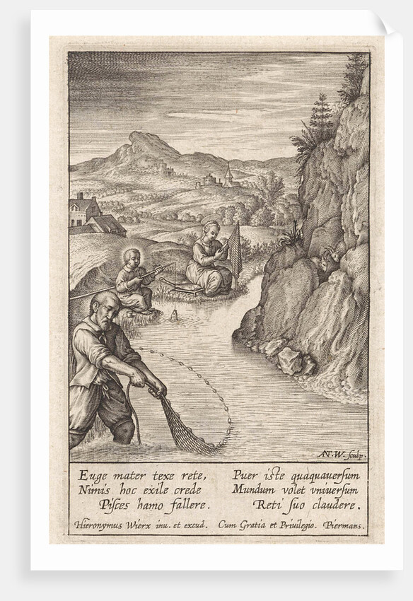 Holy Family fishing by Piermans