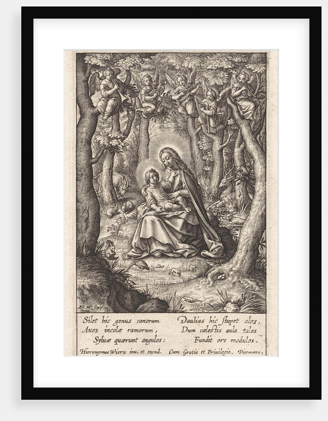 Rest on the Flight into Egypt by Piermans