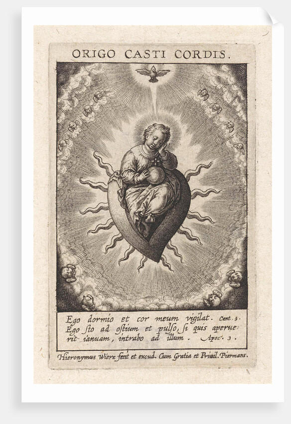 The heart Morality by Hieronymus Wierix