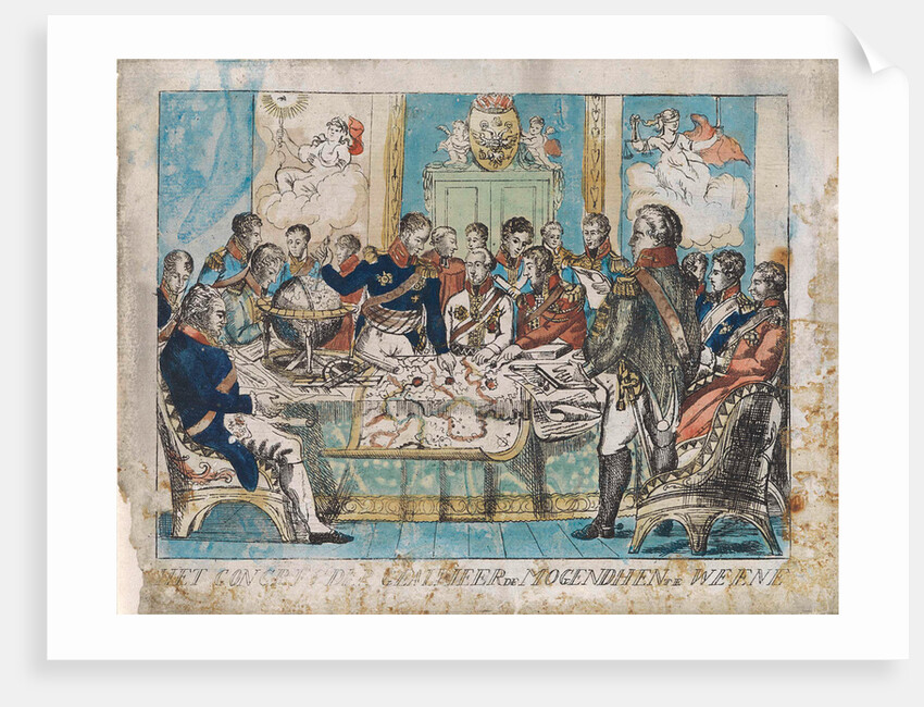 Congress of Vienna Austria, 1815 by Anonymous
