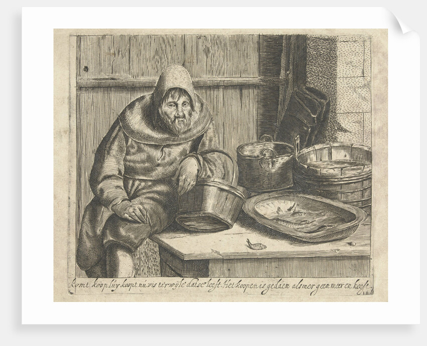 Fishmonger by Hendrik Bary