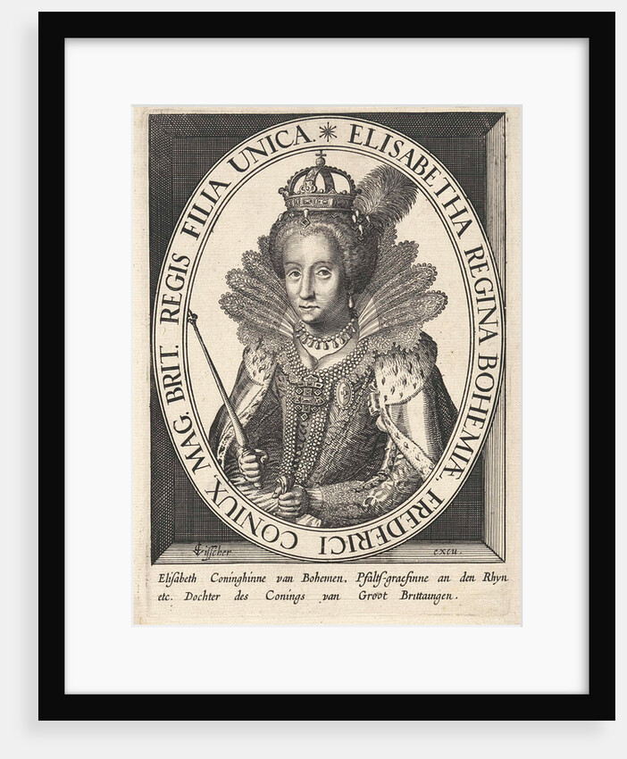 Portrait of Elizabeth I Tudor by Claes Jansz. Visscher II