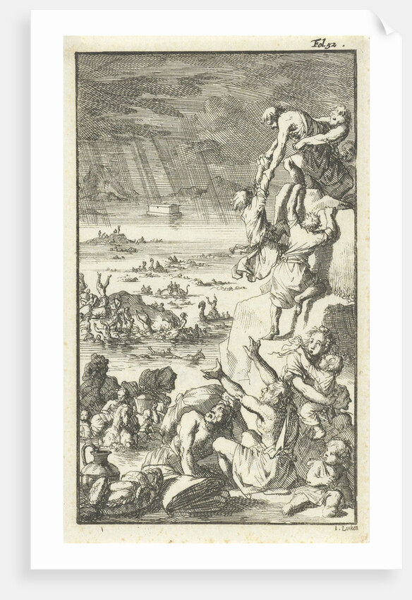 The Flood by Barent Bos