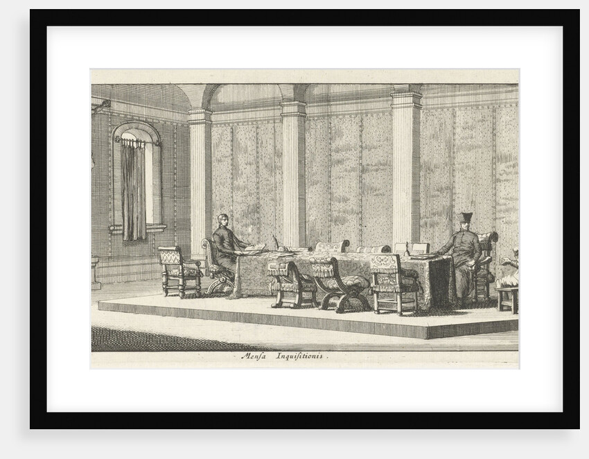 Jesuits convict an accused person by Henricus Wetstein