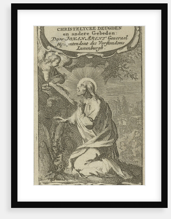 Christ praying in the Garden of Gethsemane by Paulus Strobach