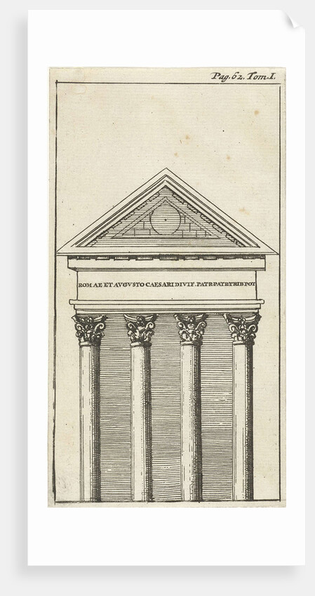 Roman temple in Pula by Hendrick and Dirk Boom