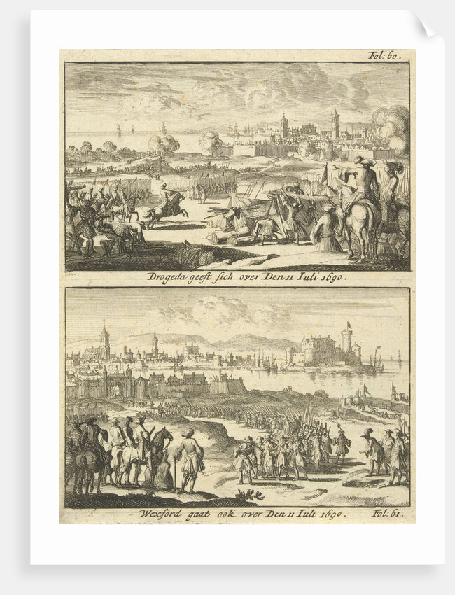 Drogheda and Wexford surrender, 1690 by Jan Luyken