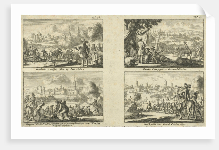 Fight in Ireland Londonderry and Kinsale by Anonymous