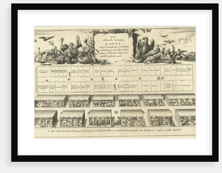 Top floor of Noah's Ark by Wilhelmus Goeree I