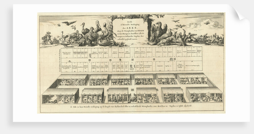 Top floor of Noah's Ark by Wilhelmus Goeree I