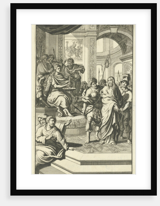 Pilate washes his hands in innocence by Wilhelmus Goeree I