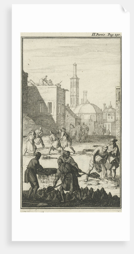 Manufacturing of lime in Persia by Charles Angot