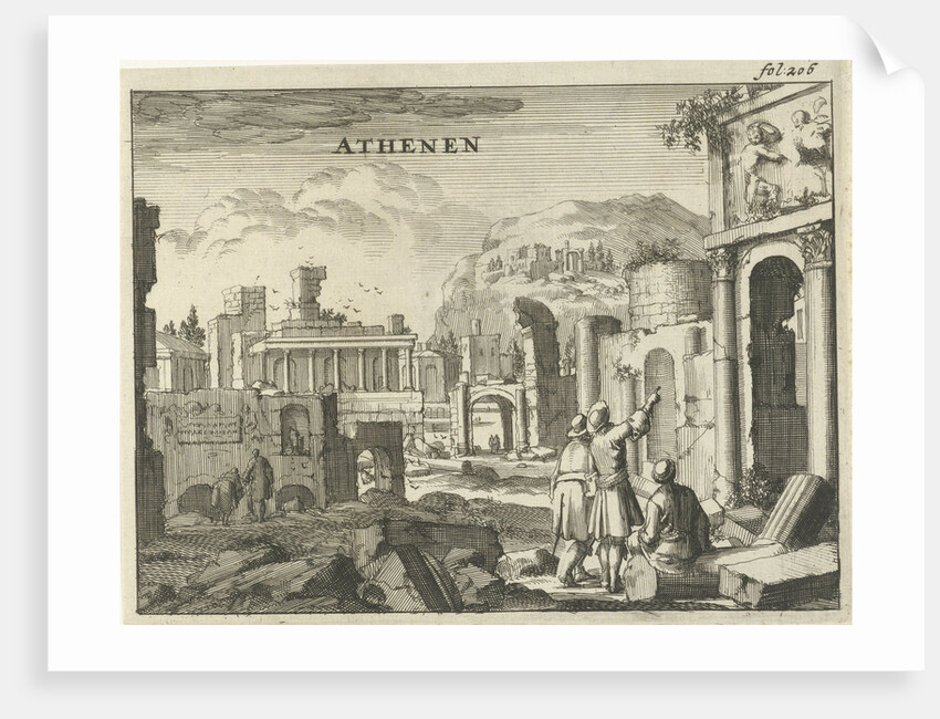 View of Athens by Jan Claesz ten Hoorn