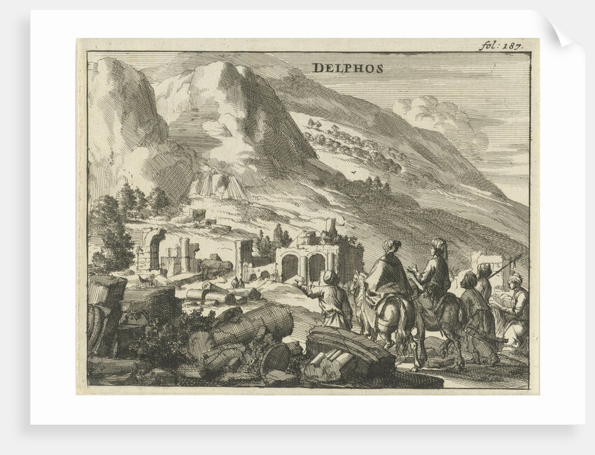 View of Delphi by Jan Claesz ten Hoorn